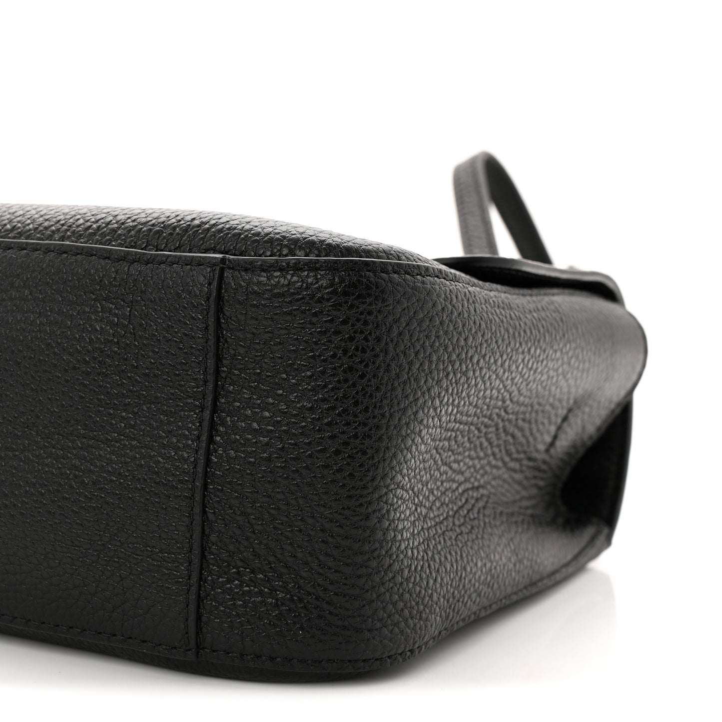 Grained Calfskin Souplissimo Maxi Flap Black
