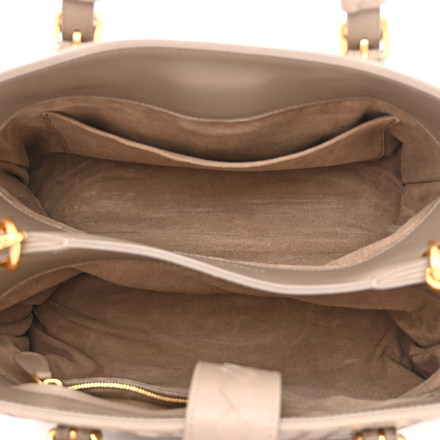 Light Calf Intrecciato Small Roma Beige