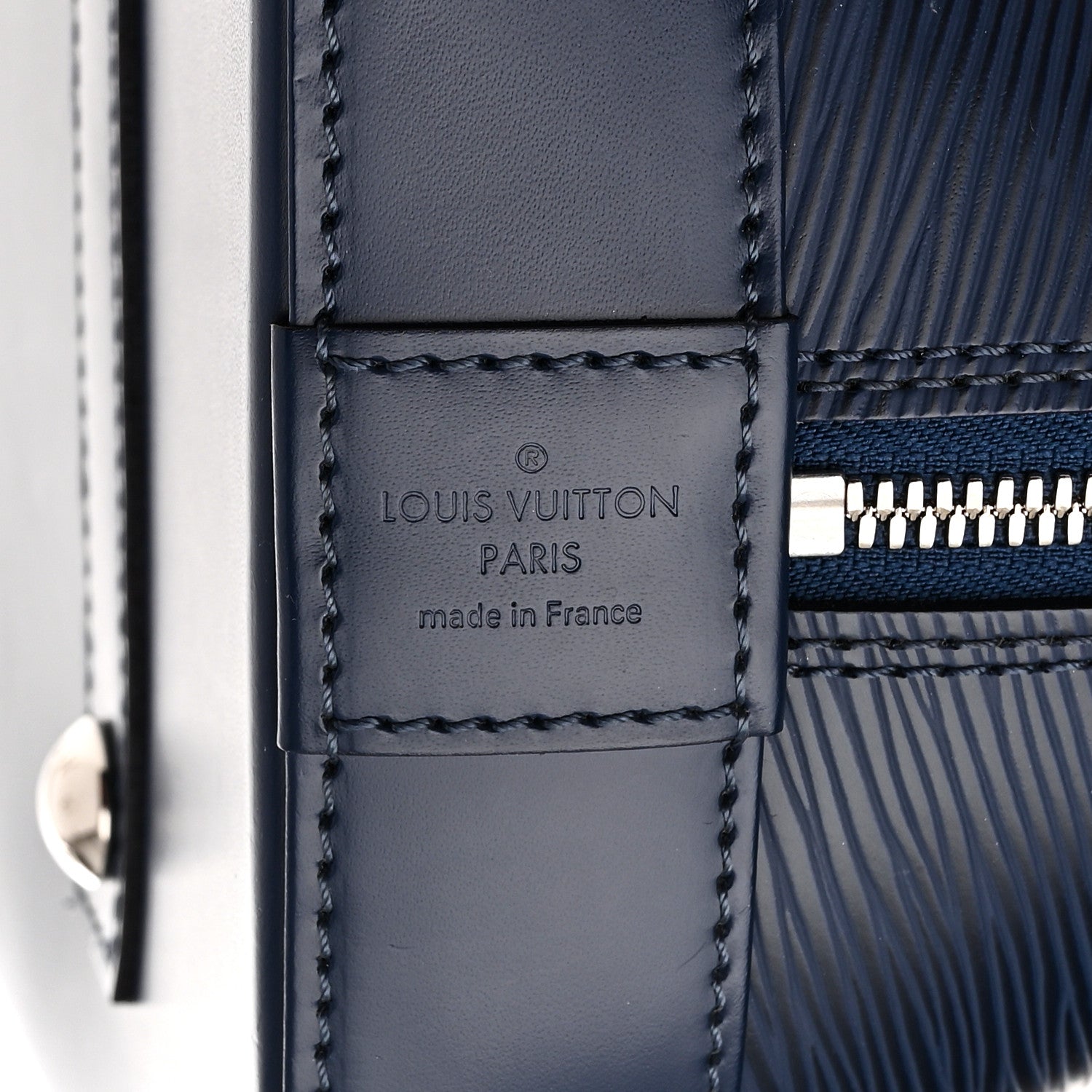 Louis Vuitton Epi Alma GM Indigo 6 of 14