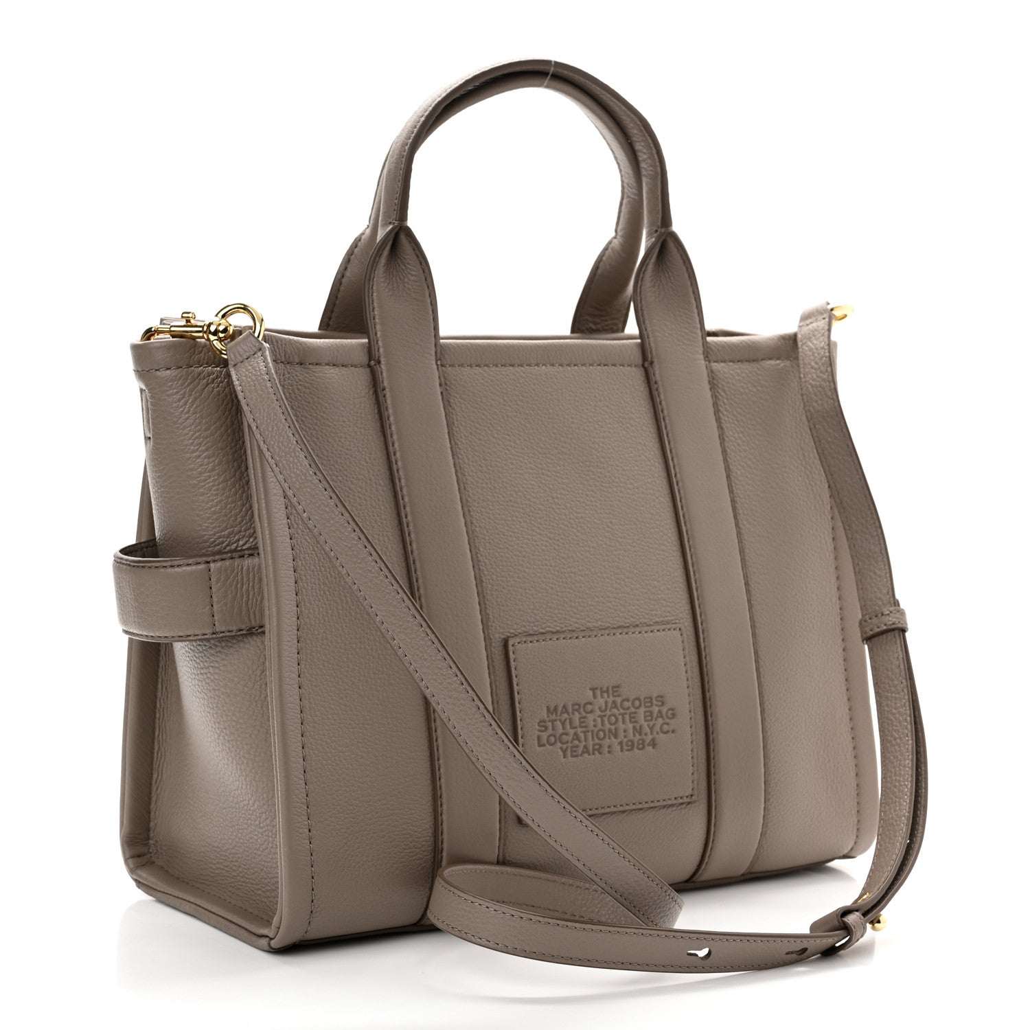 Marc Jacobs Grained Calfskin The Tote Bag Taupe 3 of 11
