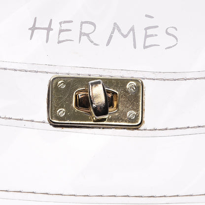 Hermes Vinyl Souvenir De L'Exposition Kelly Transparent 7 of 11