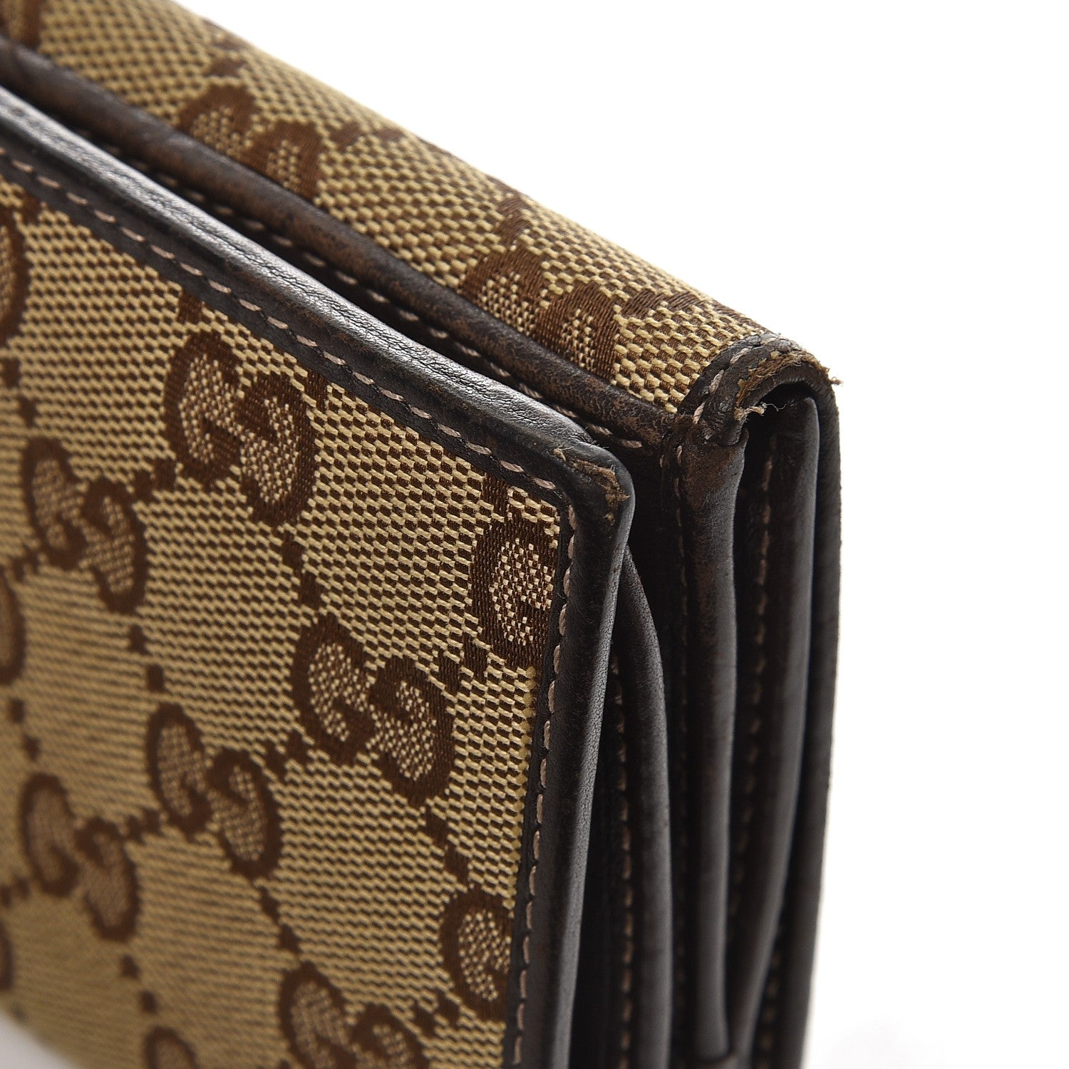 Gucci Monogram Guccioli Brando Chihuahua Continental Wallet Dark Brown 9 of 17