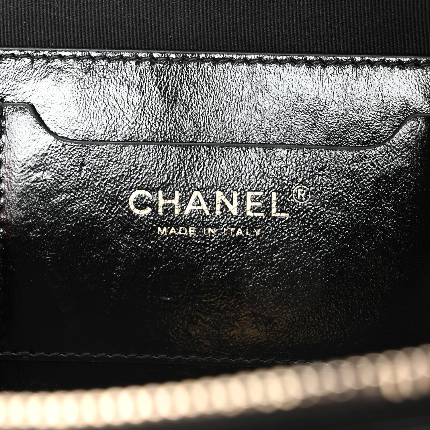 Chanel Shiny Calfskin My Pocket Backpack Black 7 of 11