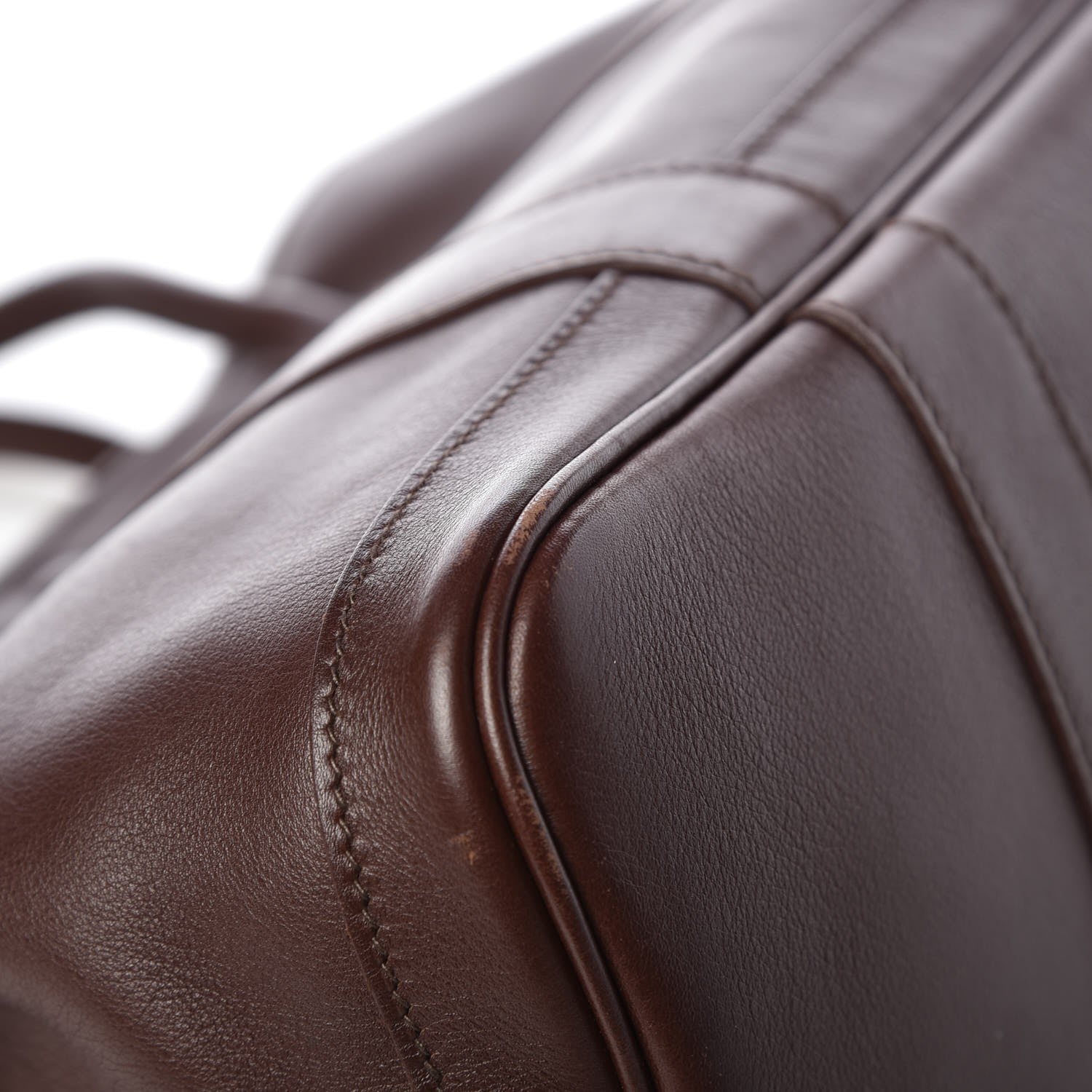 Hermes Swift Bolduc Twilly Garden Party TPM Chocolate 8 of 12