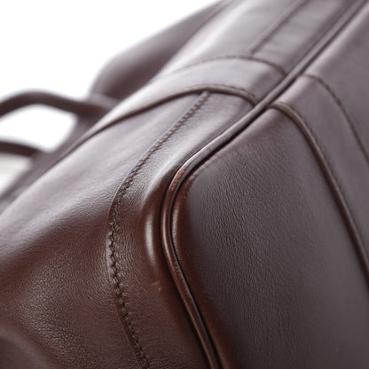 Hermes Swift Bolduc Twilly Garden Party TPM Chocolate 8 of 12