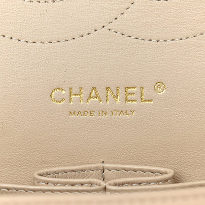 Chanel Caviar Quilted Jumbo Double Flap Beige 6 of 15