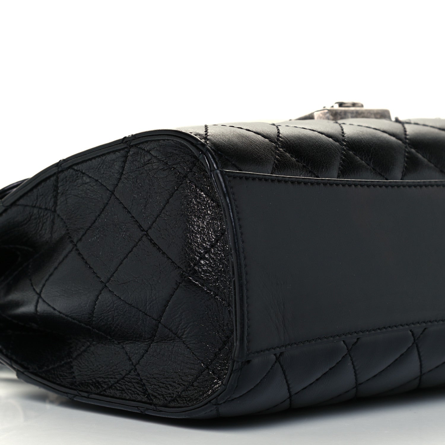 Chanel Calfskin Quilted Medium Mad About Quilting Flap Black 9 of 10
