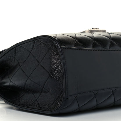 Chanel Calfskin Quilted Medium Mad About Quilting Flap Black 9 of 10