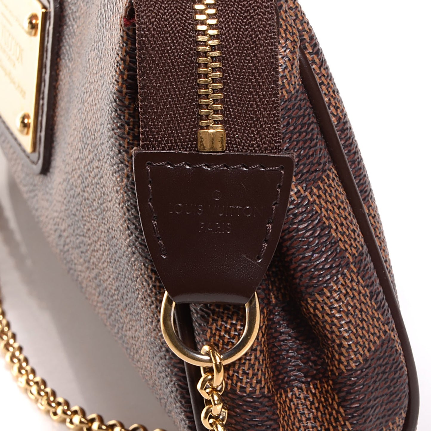 Damier Ebene Eva Clutch