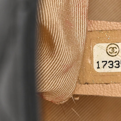 Chanel Calfskin Quilted Medium CC Crown Flap Black 9 of 16