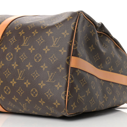 Louis Vuitton Monogram Keepall Bandouliere 55 9 of 12