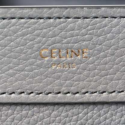 Celine Baby Drummed Calfskin Nano Luggage Kohl 6 of 11