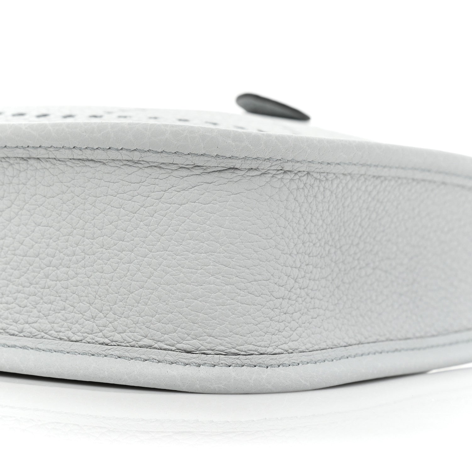 Hermes Taurillon Clemence Amazone Evelyne TPM Bleu Pale Nata 7 of 8