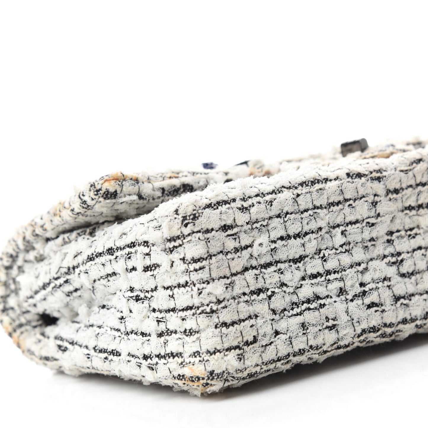 Tweed Garden Party 2.55 Reissue 225 Flap White Multicolor