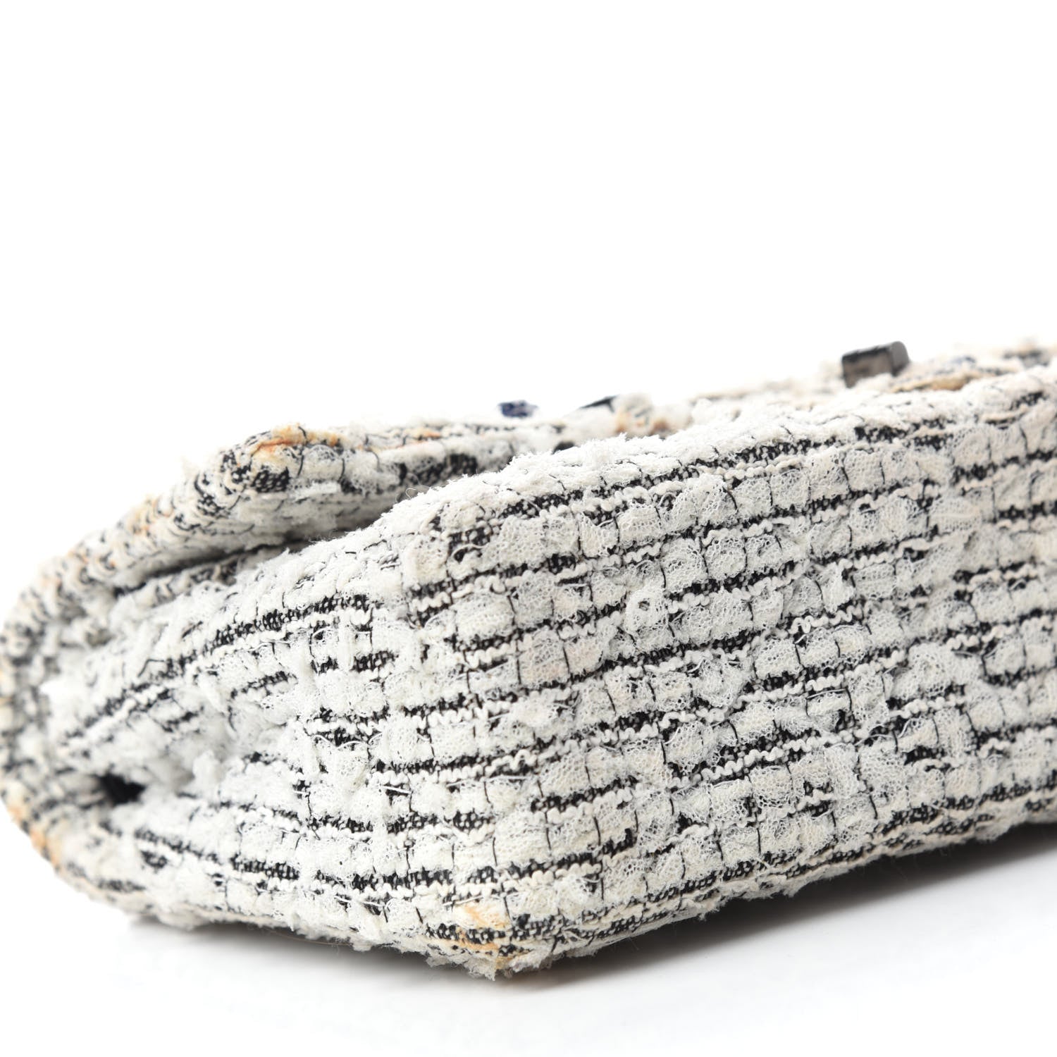 Chanel Tweed Garden Party 2.55 Reissue 225 Flap White Multicolor 6 of 22