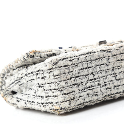 Chanel Tweed Garden Party 2.55 Reissue 225 Flap White Multicolor 6 of 22