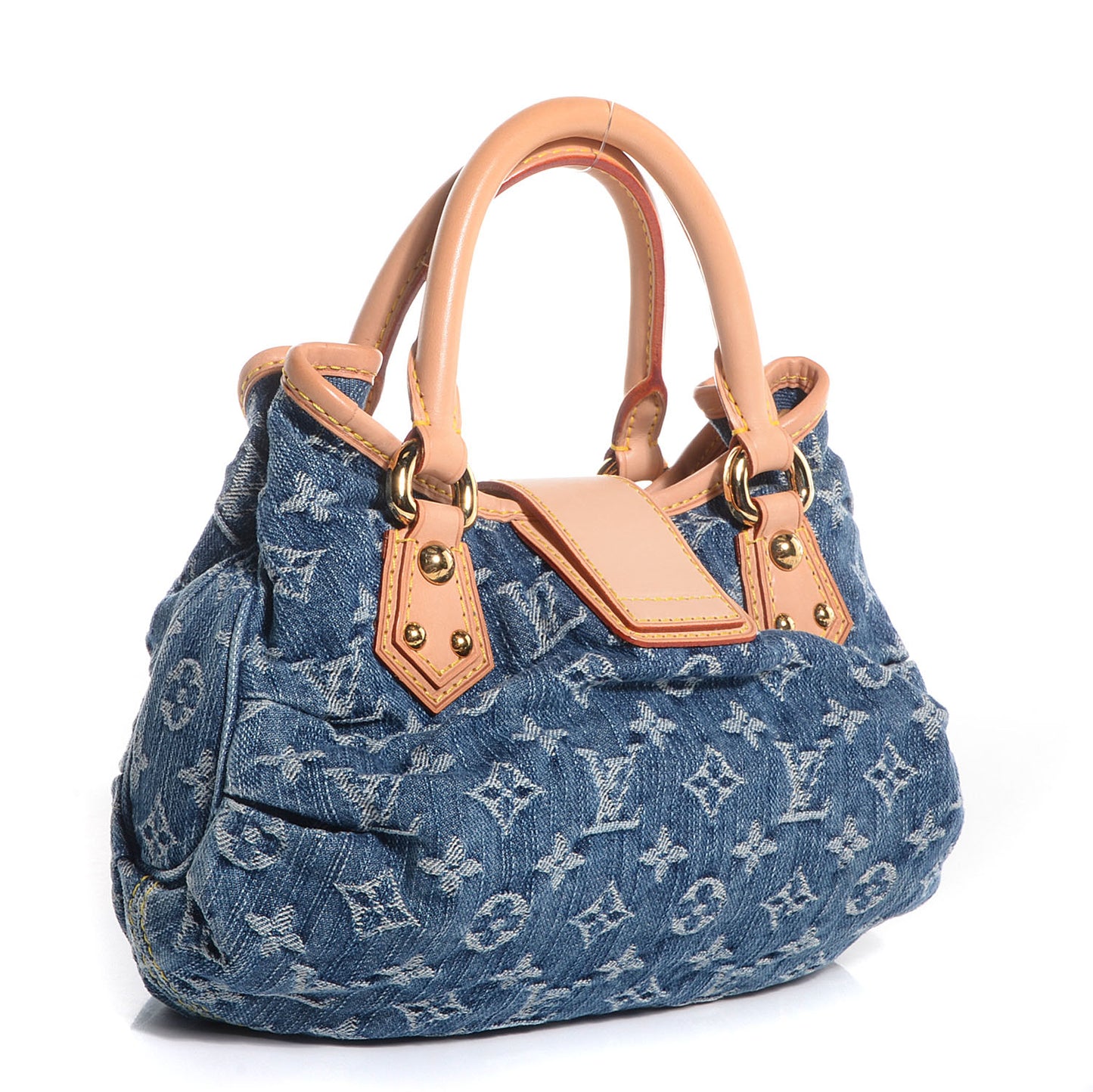 Denim Pleaty Blue