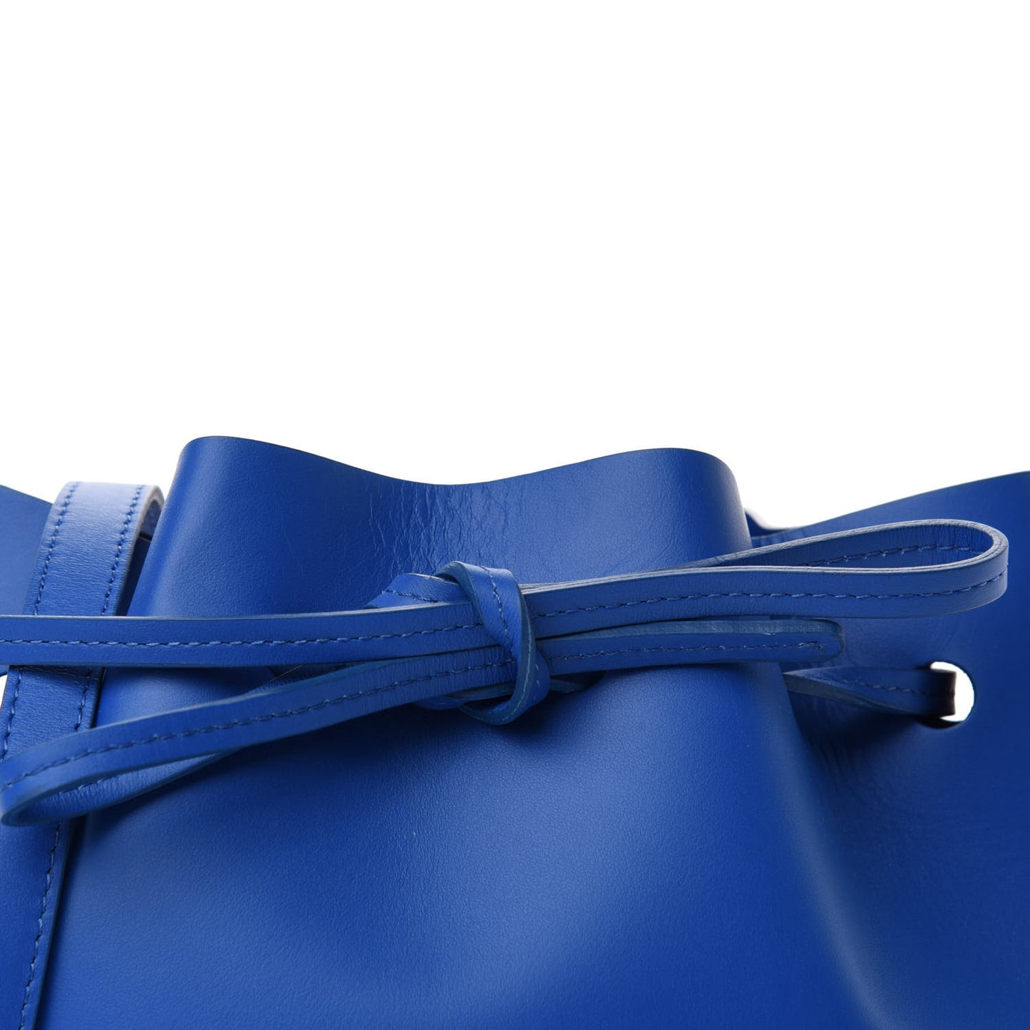 Calfskin Mini Bucket Bag Royal