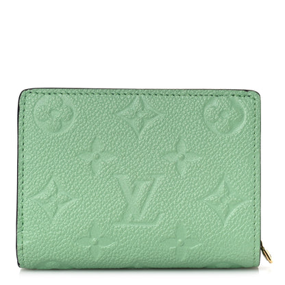 Louis Vuitton Empreinte Cléa Wallet Mist Green 1 of 10