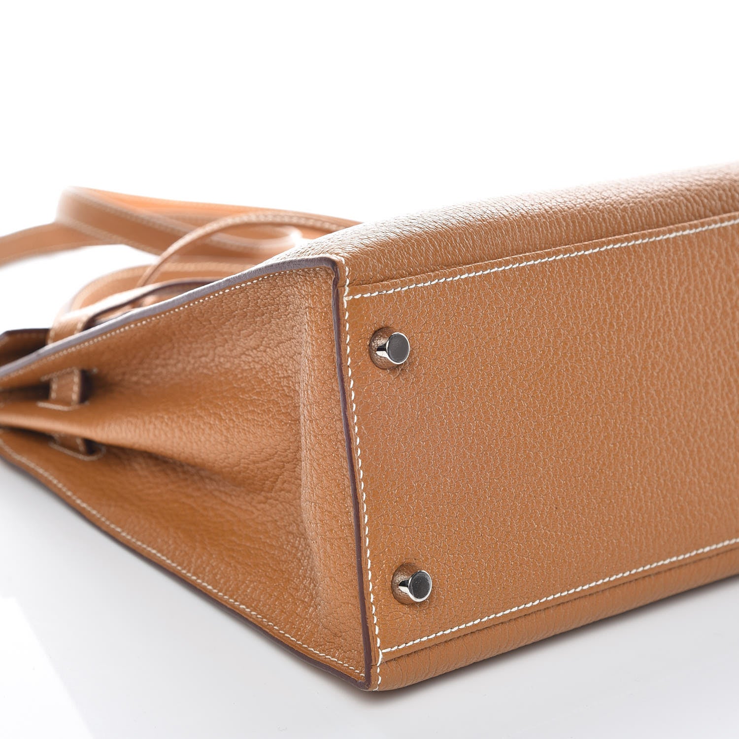 Hermes Chevre De Coromandel Kelly Sellier 32 Gold 16 of 38