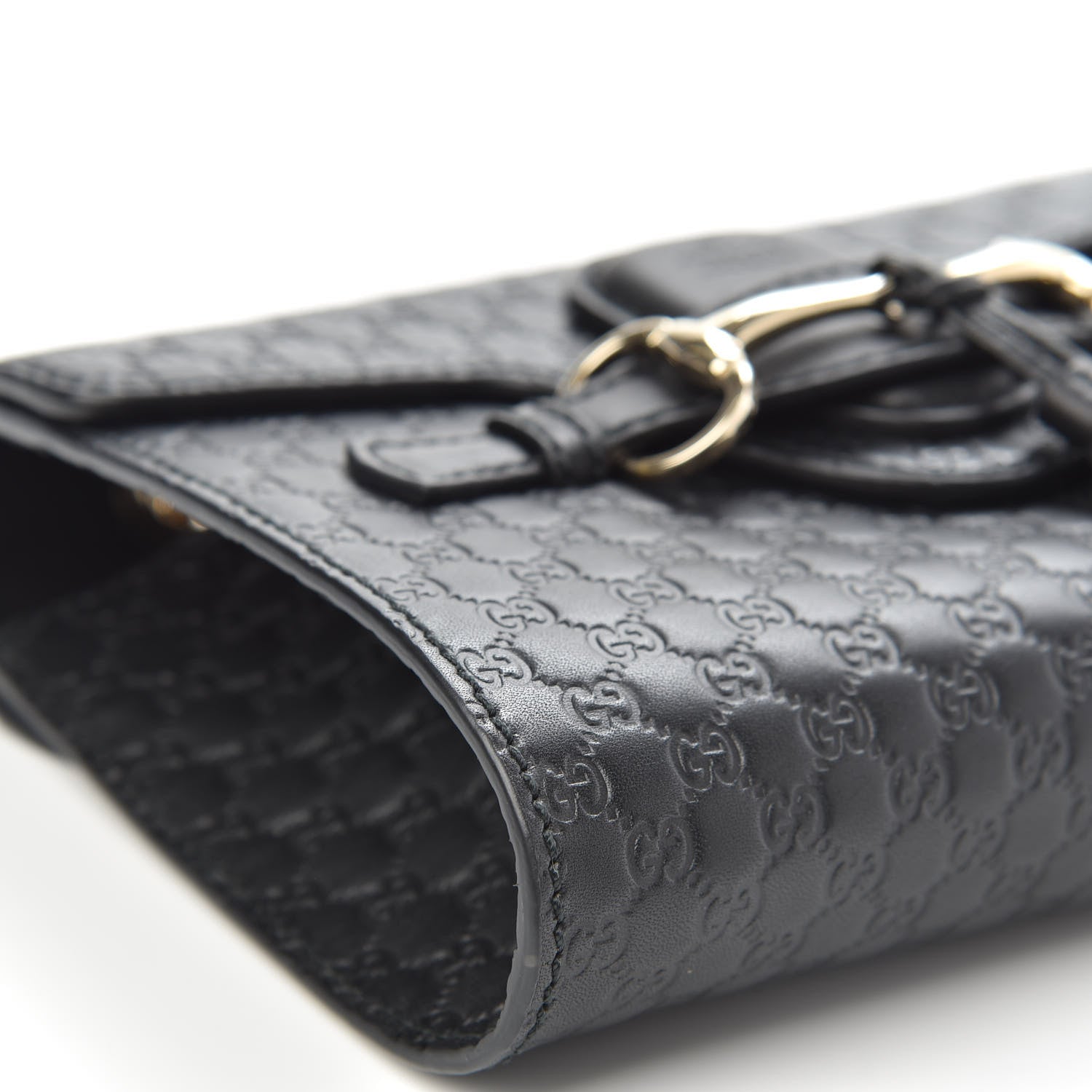 Gucci Microguccissima Mini Emily Shoulder Bag Black 8 of 10