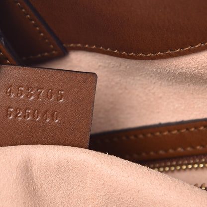 Gucci Soft GG Supreme Monogram Medium Crossbody Tote Beige Cuir 8 of 9