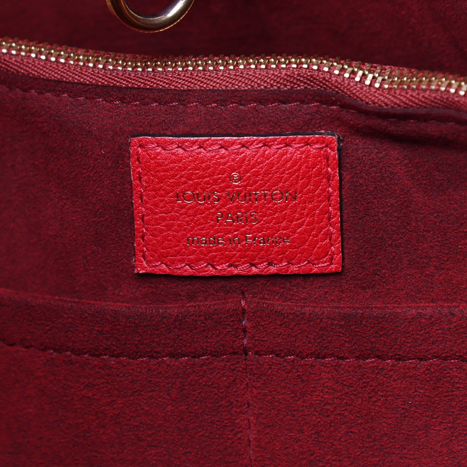 Louis Vuitton Calfskin Monogram Kimono Tote Cherry 6 of 16