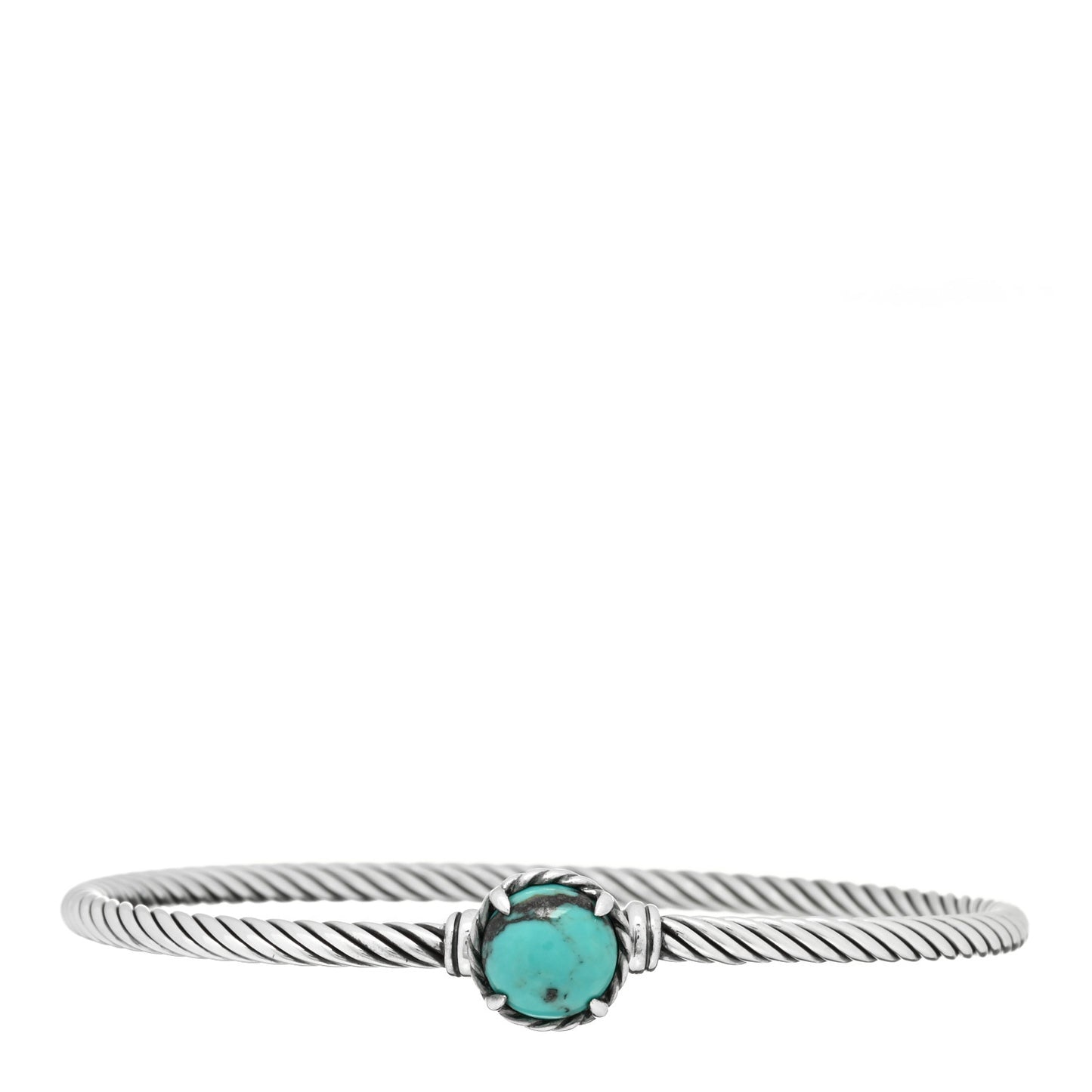 Sterling Silver Turquoise 3mm Chatelaine Bracelet