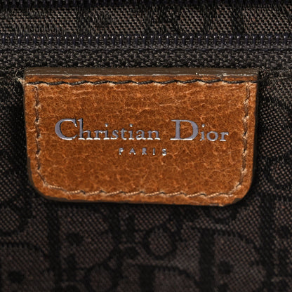 Christian Dior Canvas Floral Frame Satchel 5 of 12