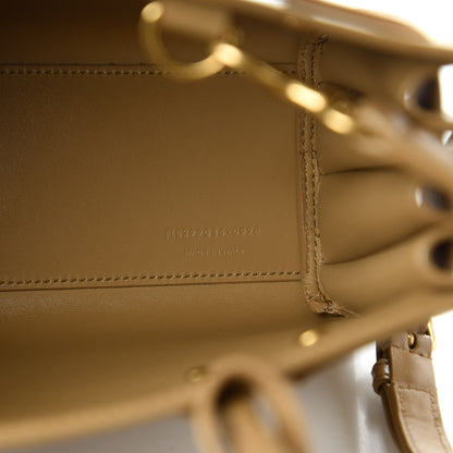 Saint Laurent Calfskin Nano Sac De Jour Dark Beige 9 of 10