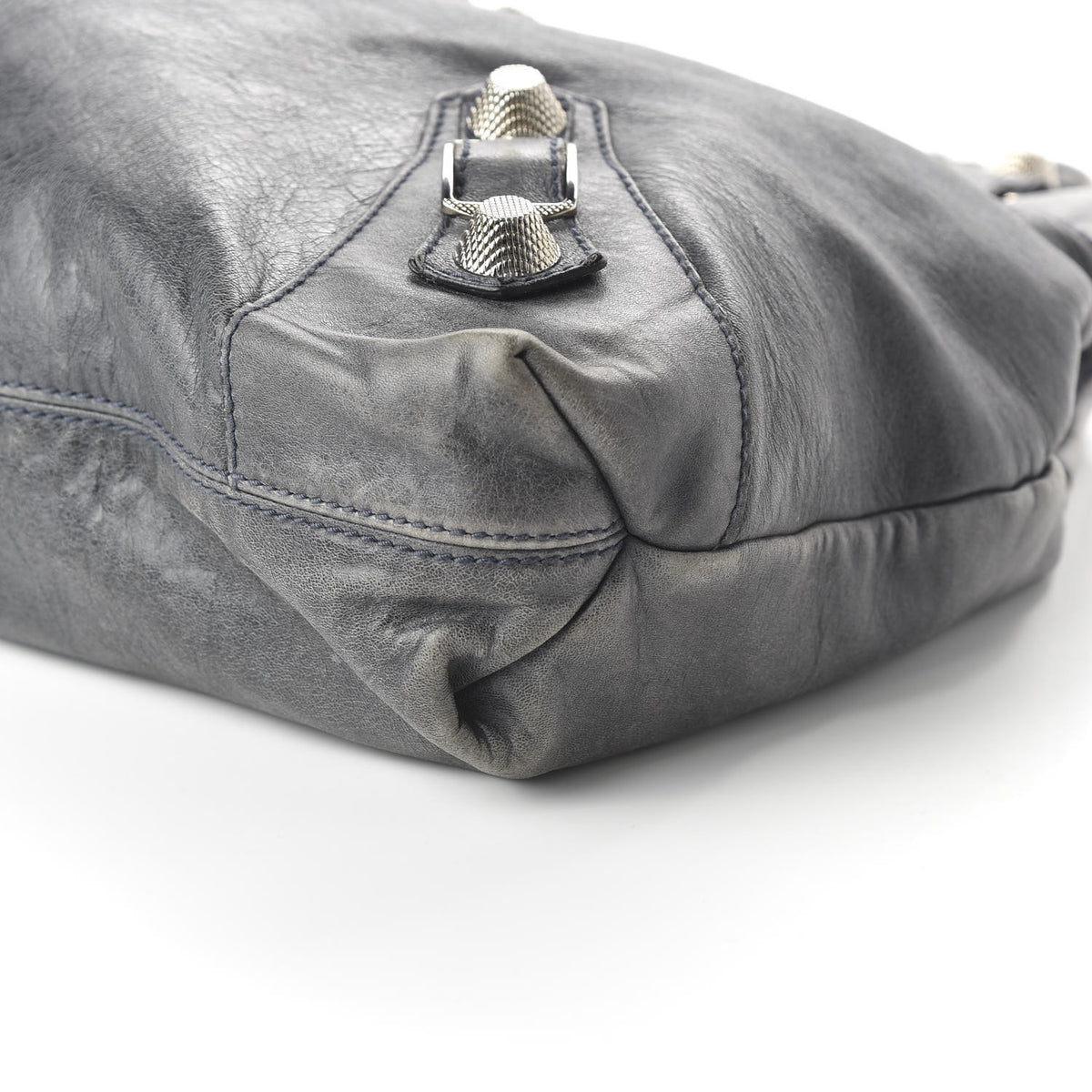 Agneau Giant 21 Hardware Silver Brief Anthracite
