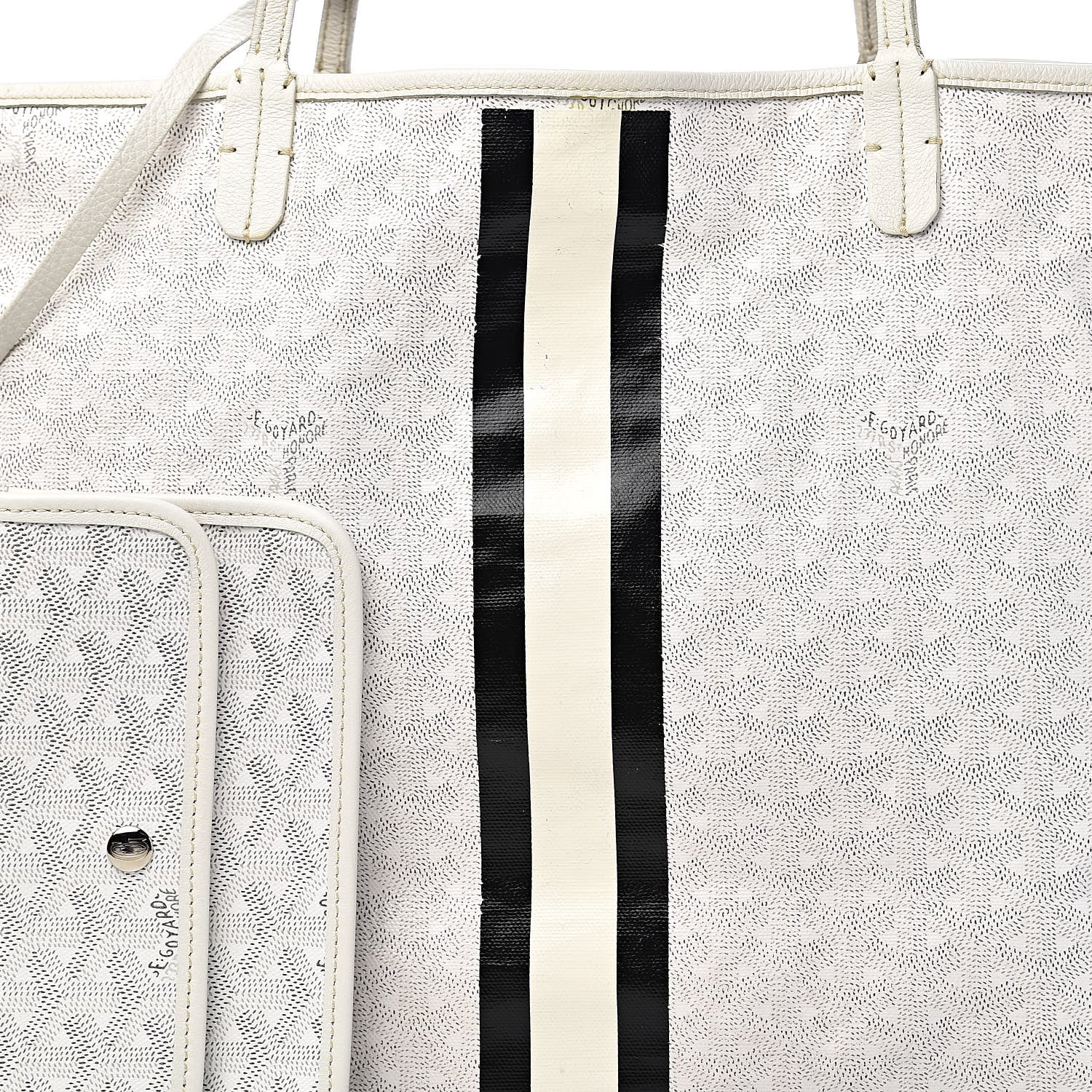 Goyard Goyardine Saint Louis GM White 20 of 20