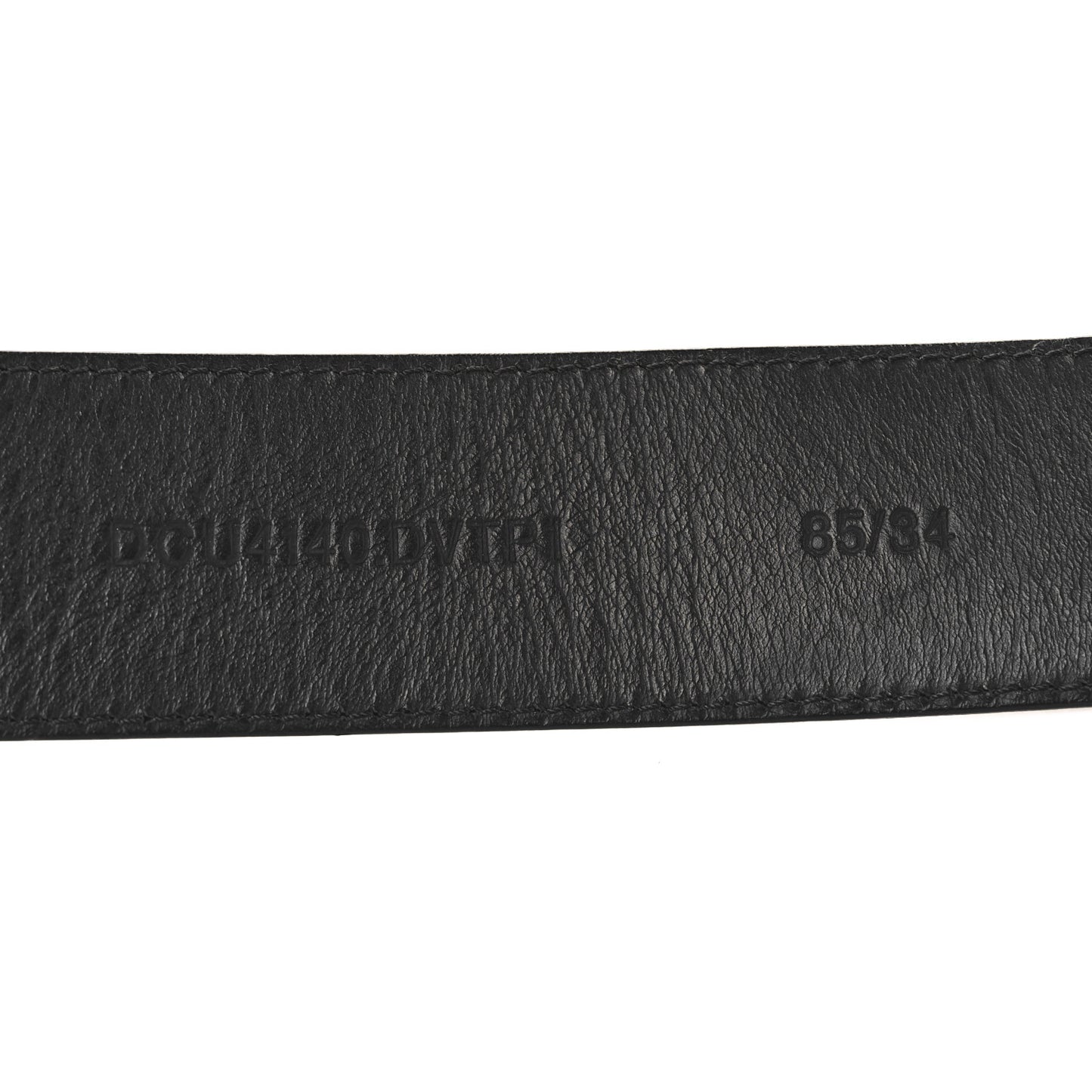 Calfskin Tonal 3cm La Medusa Belt 85 34 Black