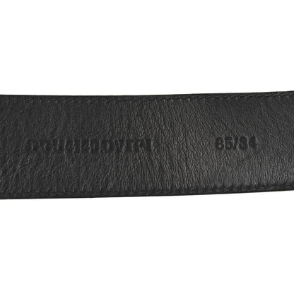 Versace Calfskin Tonal 3cm La Medusa Belt 85 34 Black 5 of 7