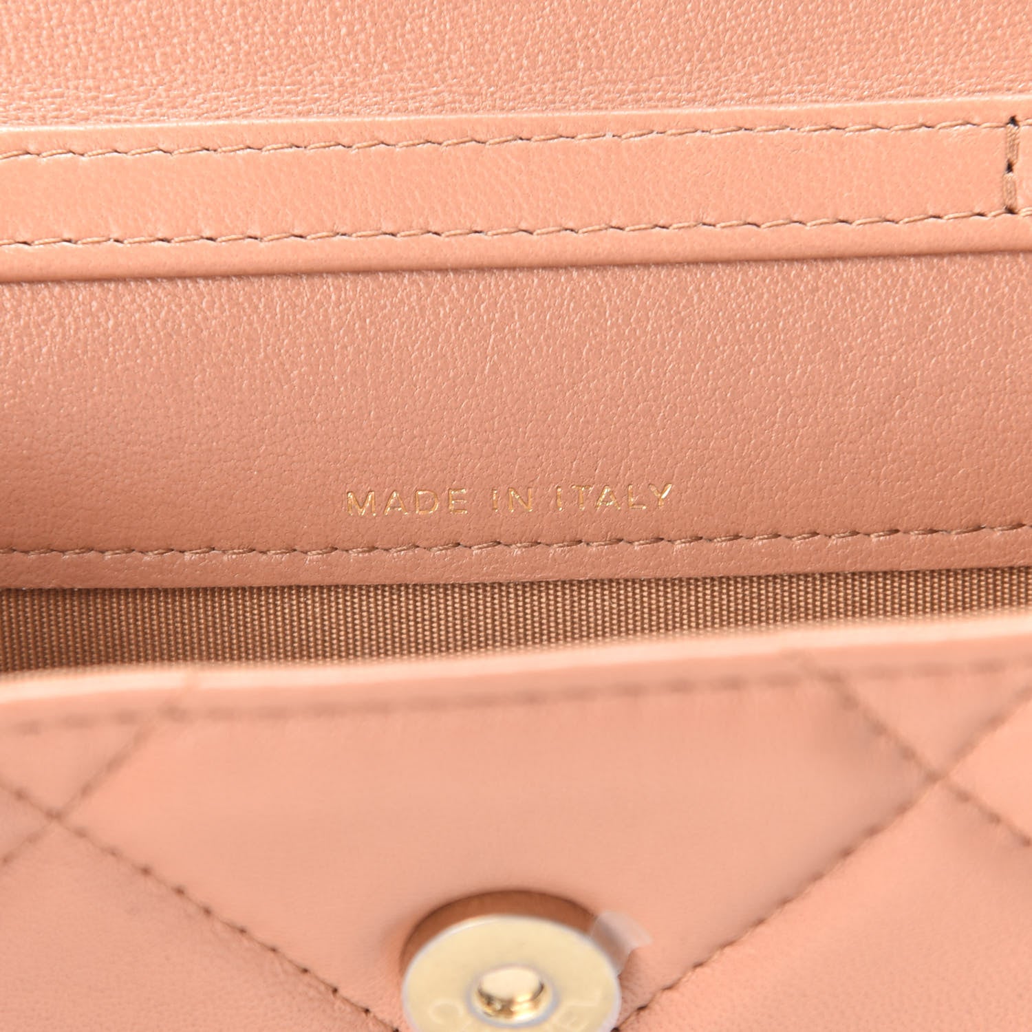 Chanel Lambskin Quilted Chanel 19 Flap Belt Bag Brown 6 of 8