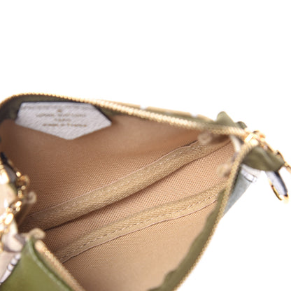 Louis Vuitton Monogram Giant Micro Pochette Accessories Kaki White 5 of 10