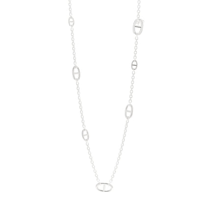 Hermes Sterling Silver Farandole Necklace 80 1 of 6