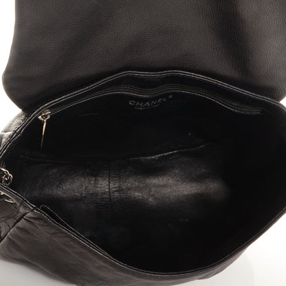 Chanel Caviar Half Moon Large Flap Black 4 of 6
