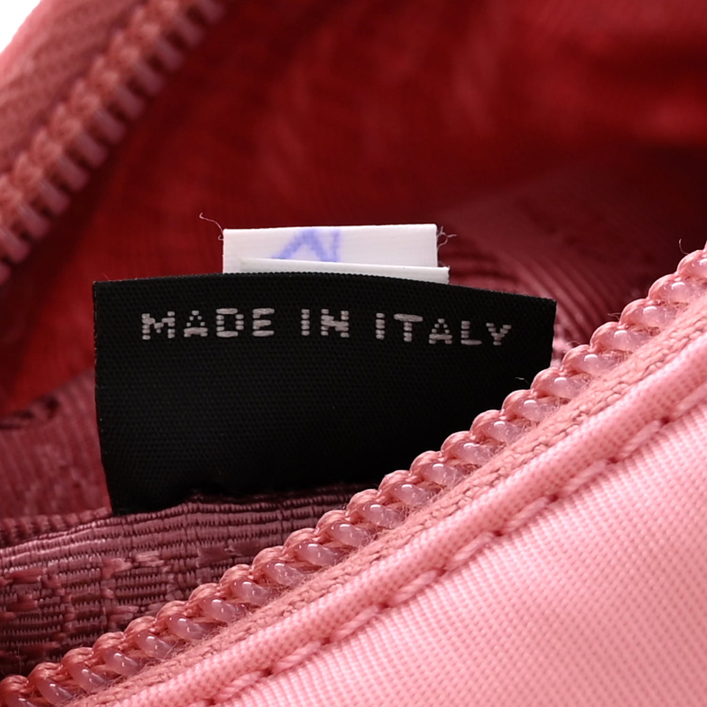 Tessuto Nylon Saffiano Mini Re-Edition 2000 Bag Rosa
