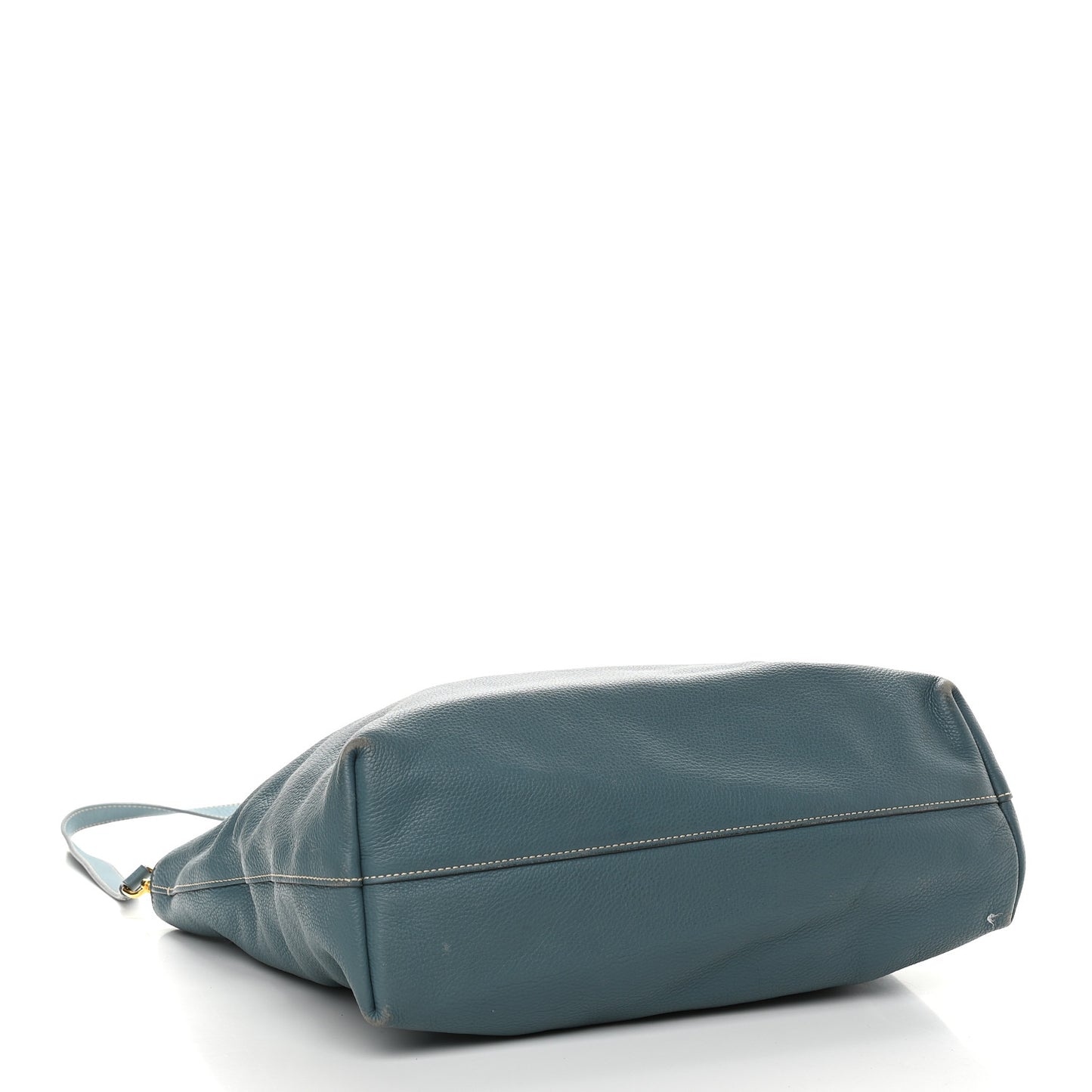 Cervo Deerskin Tote Blue