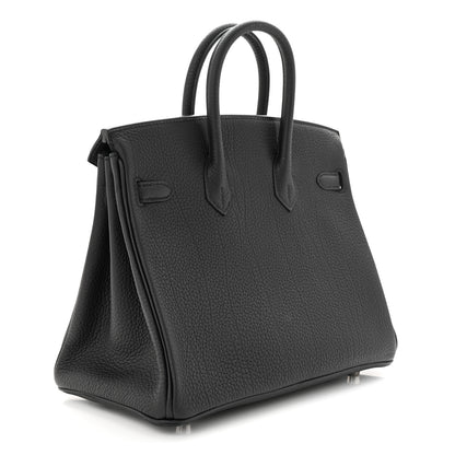 Hermes Togo Birkin 25 Black 3 of 11