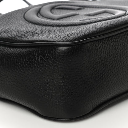 Gucci Pebbled Calfskin Small Soho Disco Bag Black 10 of 13