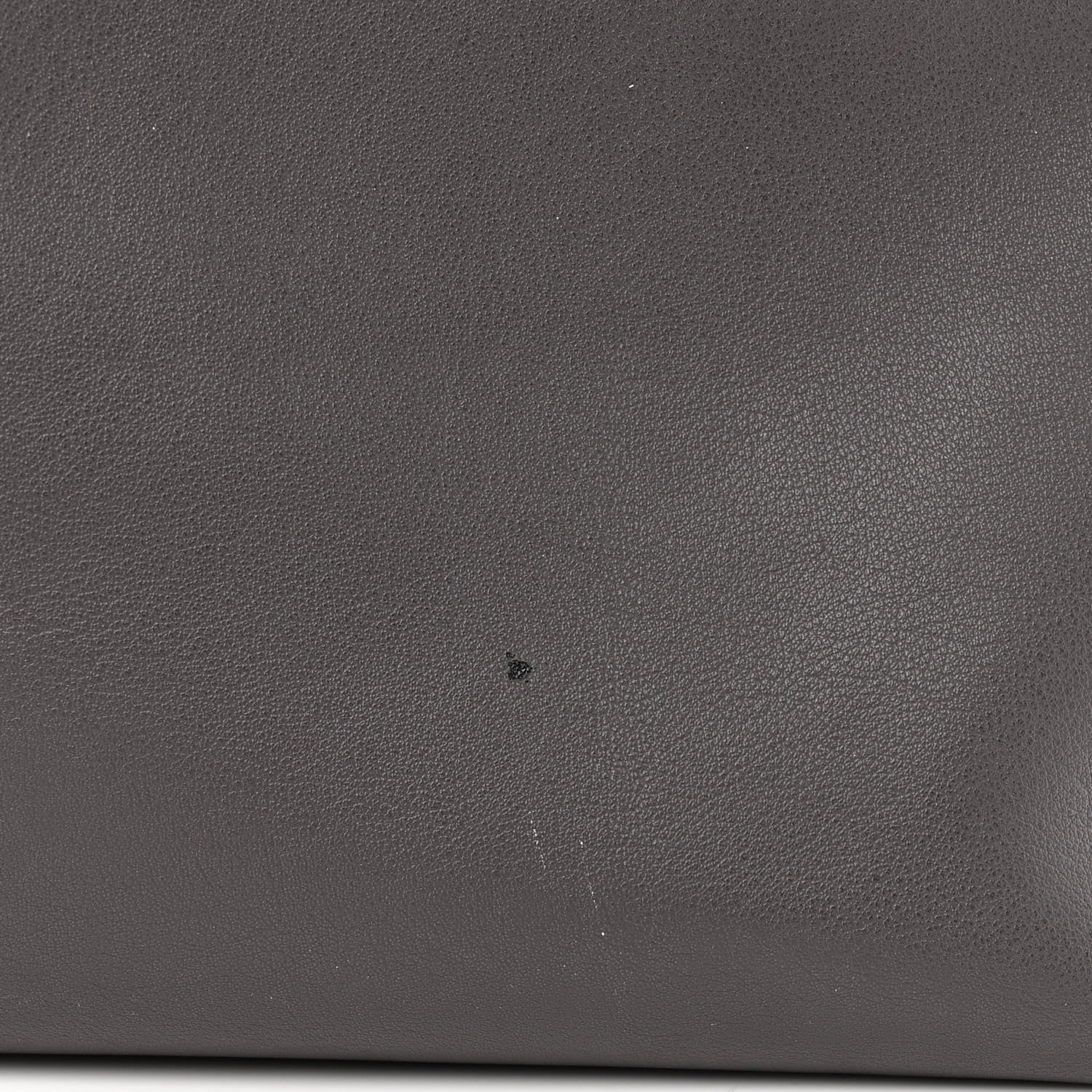 Saint Laurent Calfskin Medium Shopping Tote Fog 11 of 12