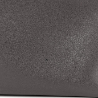 Saint Laurent Calfskin Medium Shopping Tote Fog 11 of 12