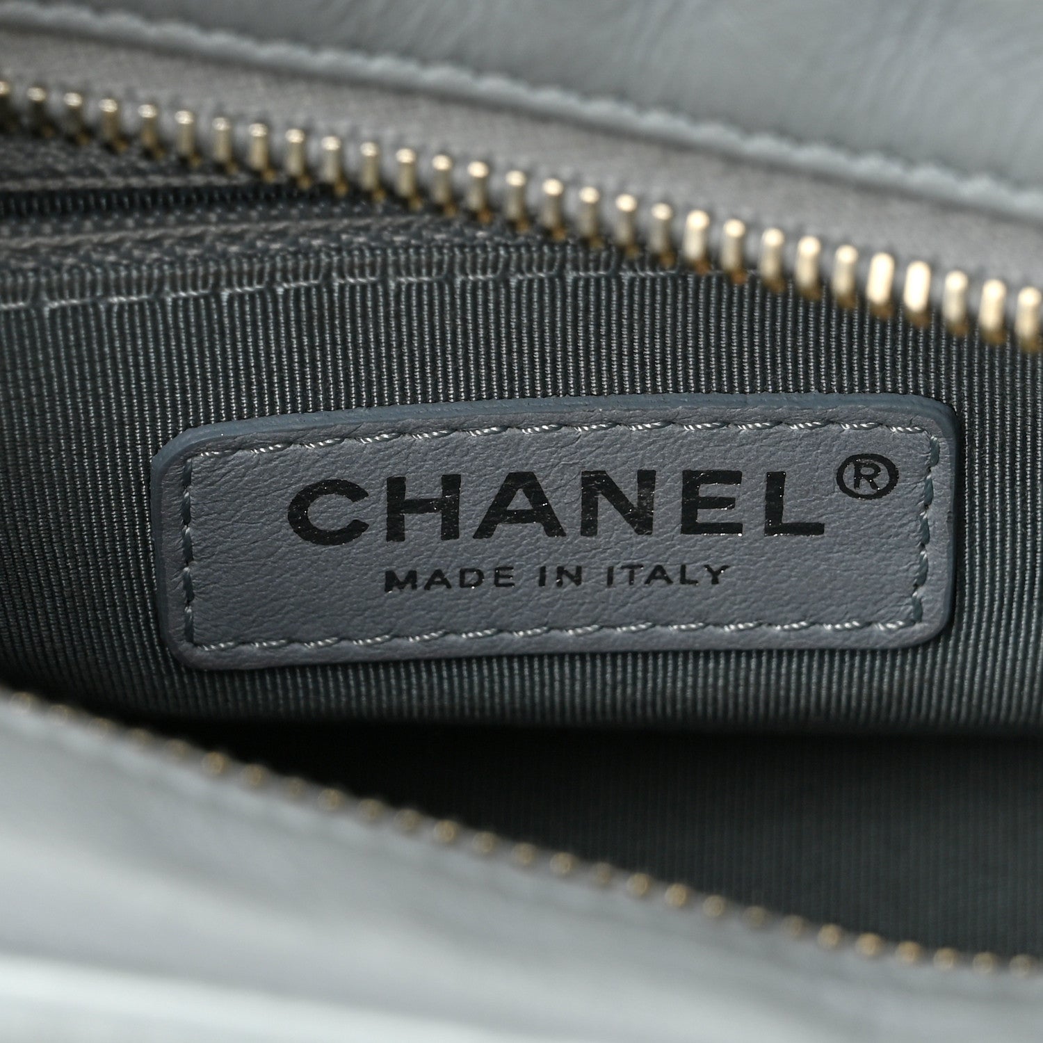 Chanel Aged Calfskin Quilted Small Gabrielle Hobo Light Blue 6 of 11