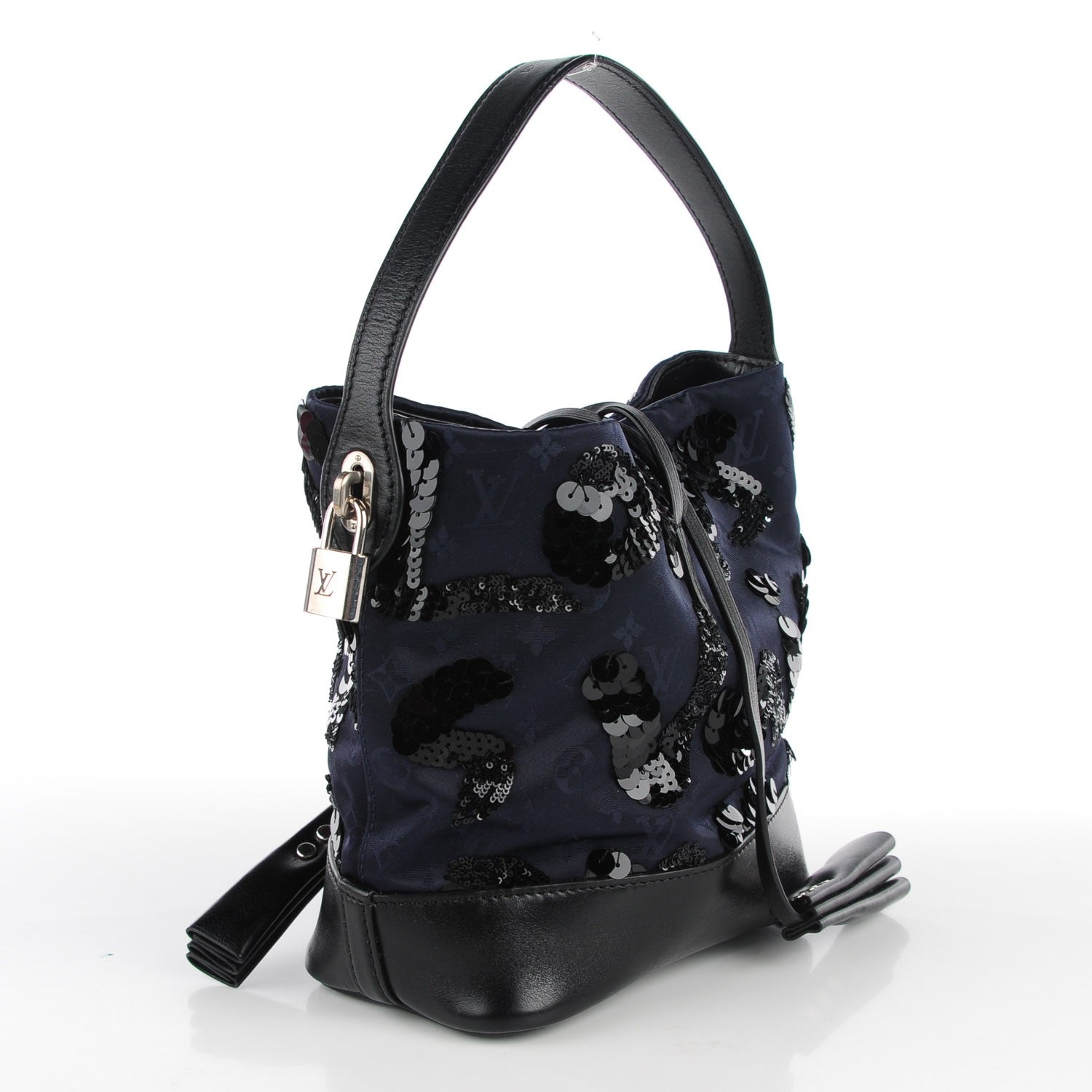 Louis Vuitton Monogram Jacquard Sequin NN14 Spotlight PM Navy 3 of 8