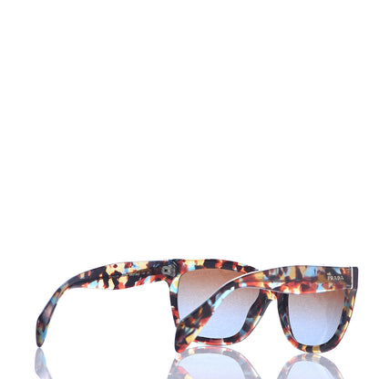 Prada Square Sunglasses SPR 07P Tortoise Blue 4 of 7