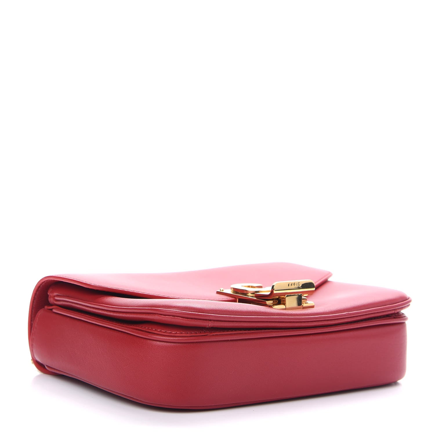 Celine Shiny Calfskin Small C Bag Red 4 of 9