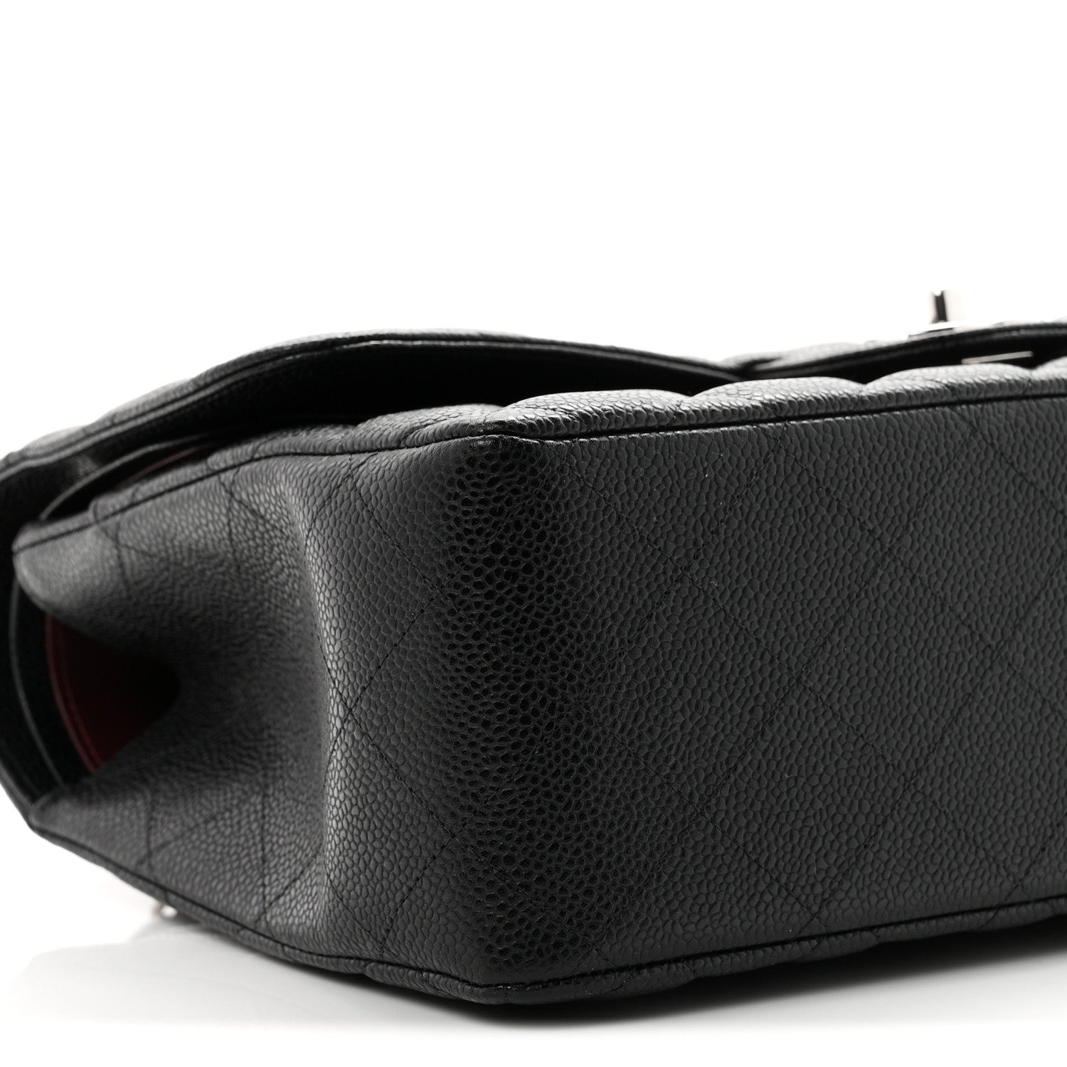 Chanel Caviar Quilted Jumbo Double Flap Black 9 of 11