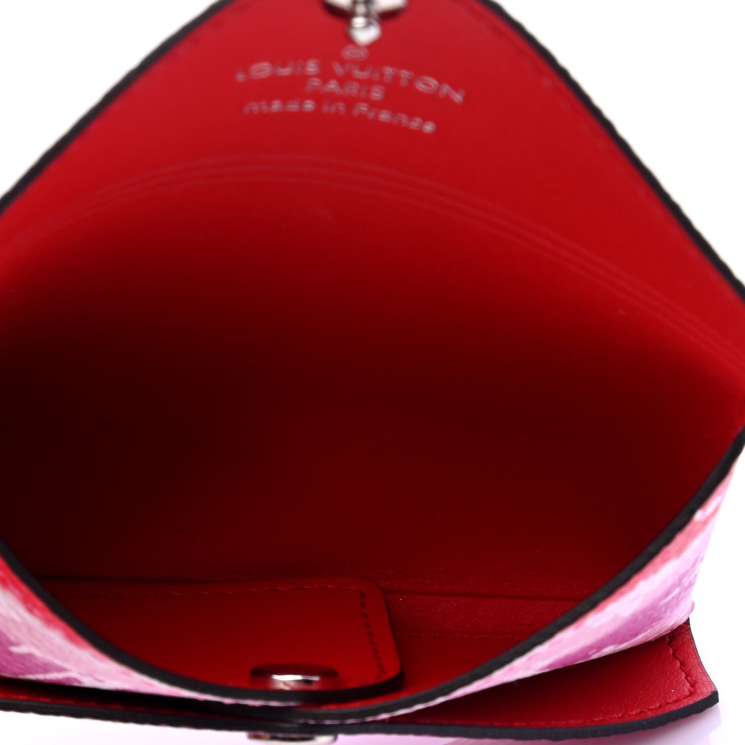 Louis Vuitton Monogram Escale Small Kirigami Pochette Insert Red 3 of 4